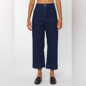 Velvet Heart Alyx Cropped Wide-Leg Jeans NWOT